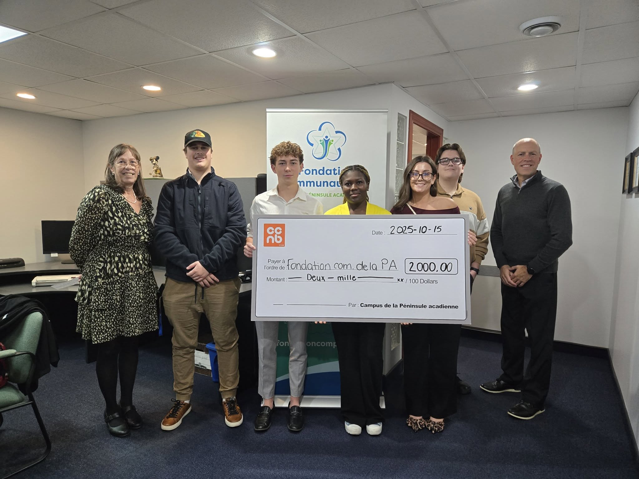 Un jour, une personne du CA