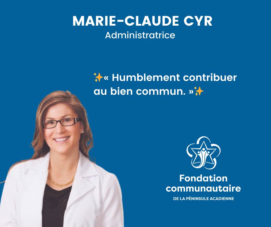 Un jour, une personne du CA